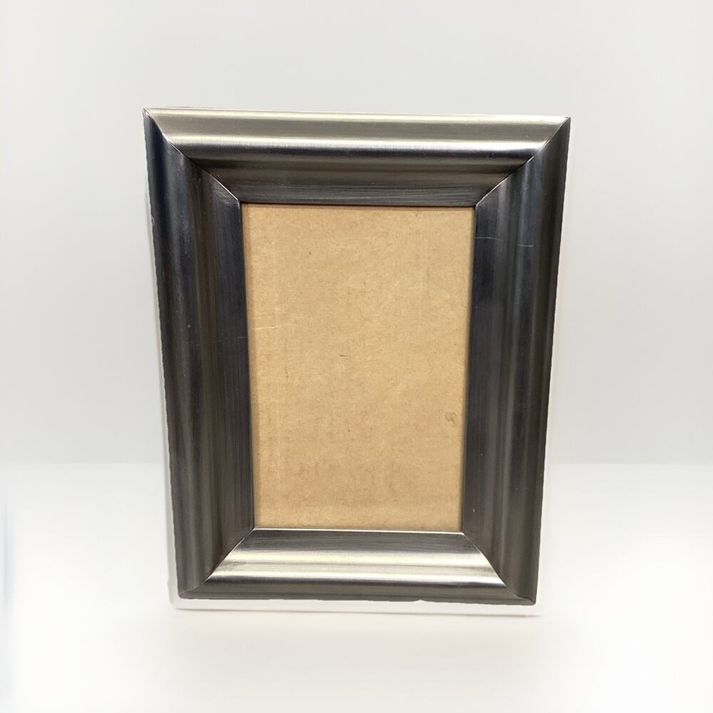London New York Silver Pewter Photo Frame - 8.5x6.25”